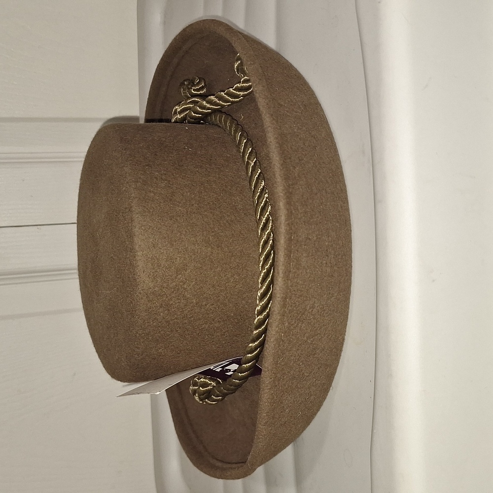 Vintage Tina Too wool bolero hat - brown